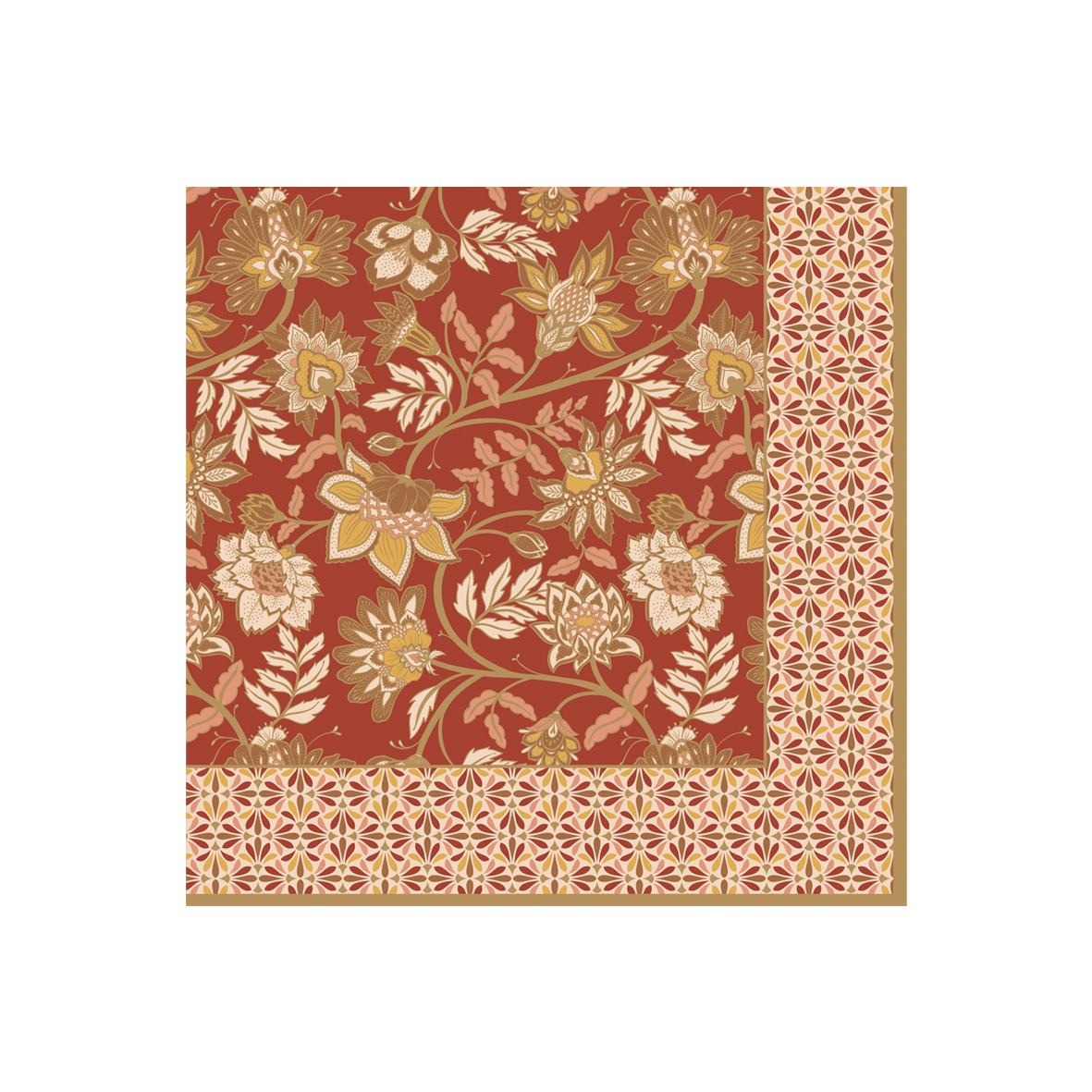 Conf. 20 tovaglioli carta 3 veli 33 x 33 cm FLEURS DES RÊVES