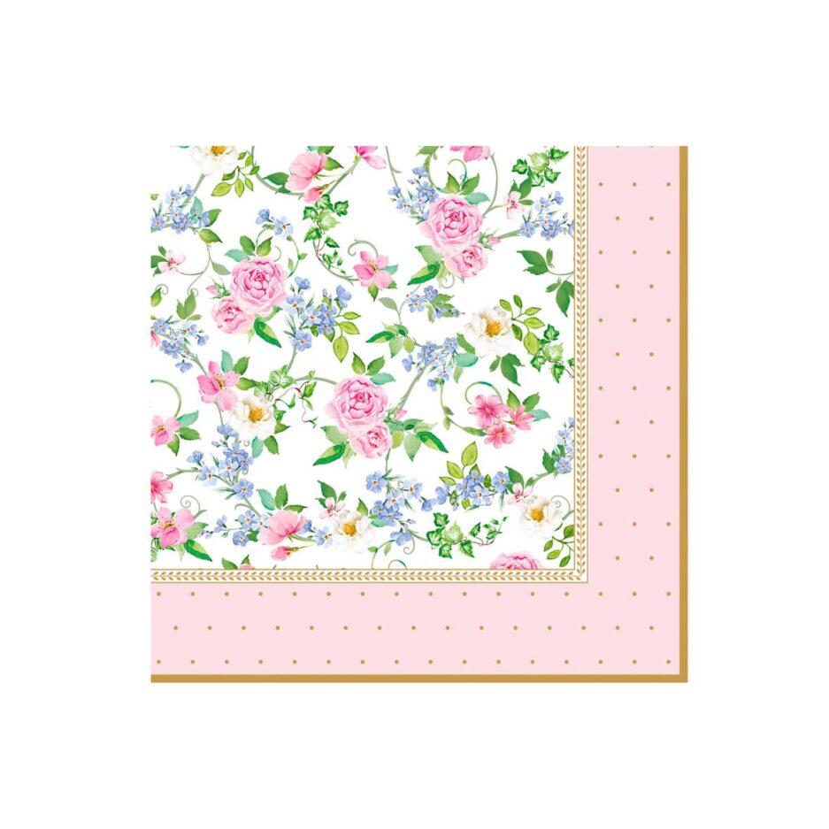 Pack of 20 Fashion paper 33x33 GARDEN JOY