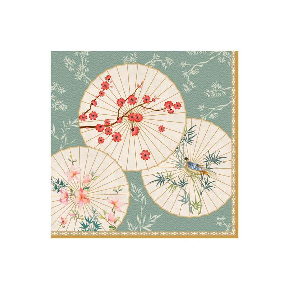Serviettes en papier 33x33cm ORIENTAL DREAMS