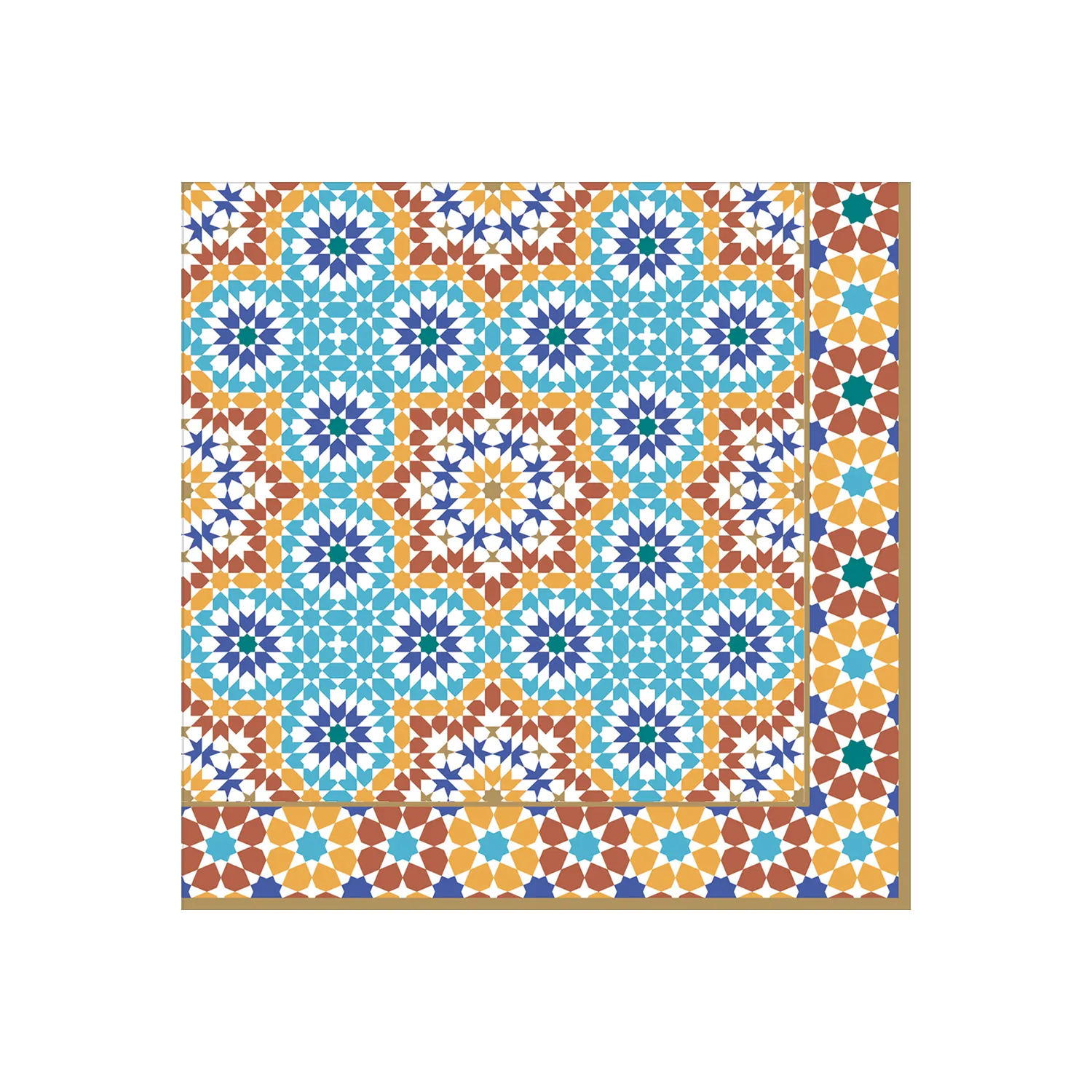Pack of 20 paper napkins 3-ply 33 x 33 cm MARRAKECH