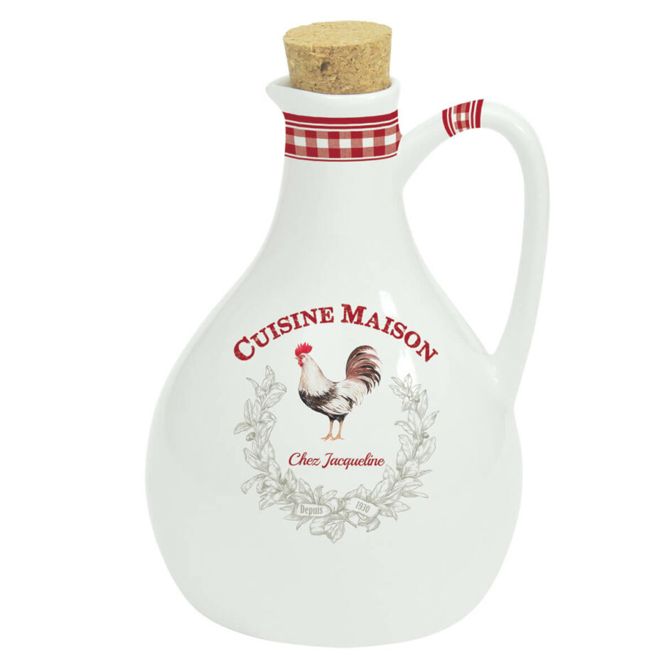 Bouteille à huile en porcelaine, 500 ml CUISINE MAISON