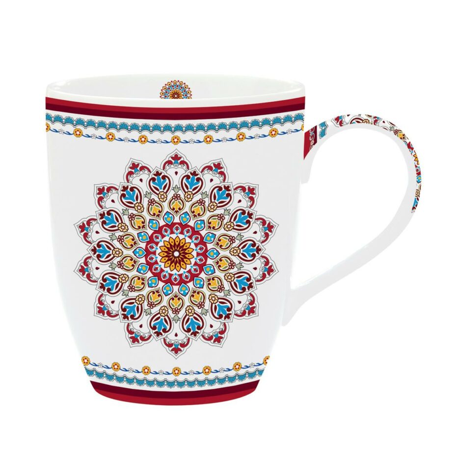 Set 6 Mug da 350 ml. in porcellana WHITE