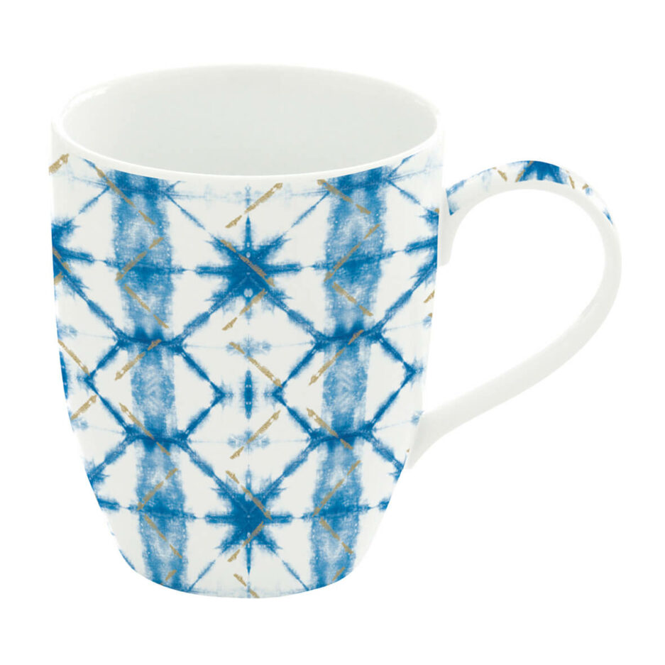 Set 6 Mug 350 ml. in porcellana SHIBORI 3