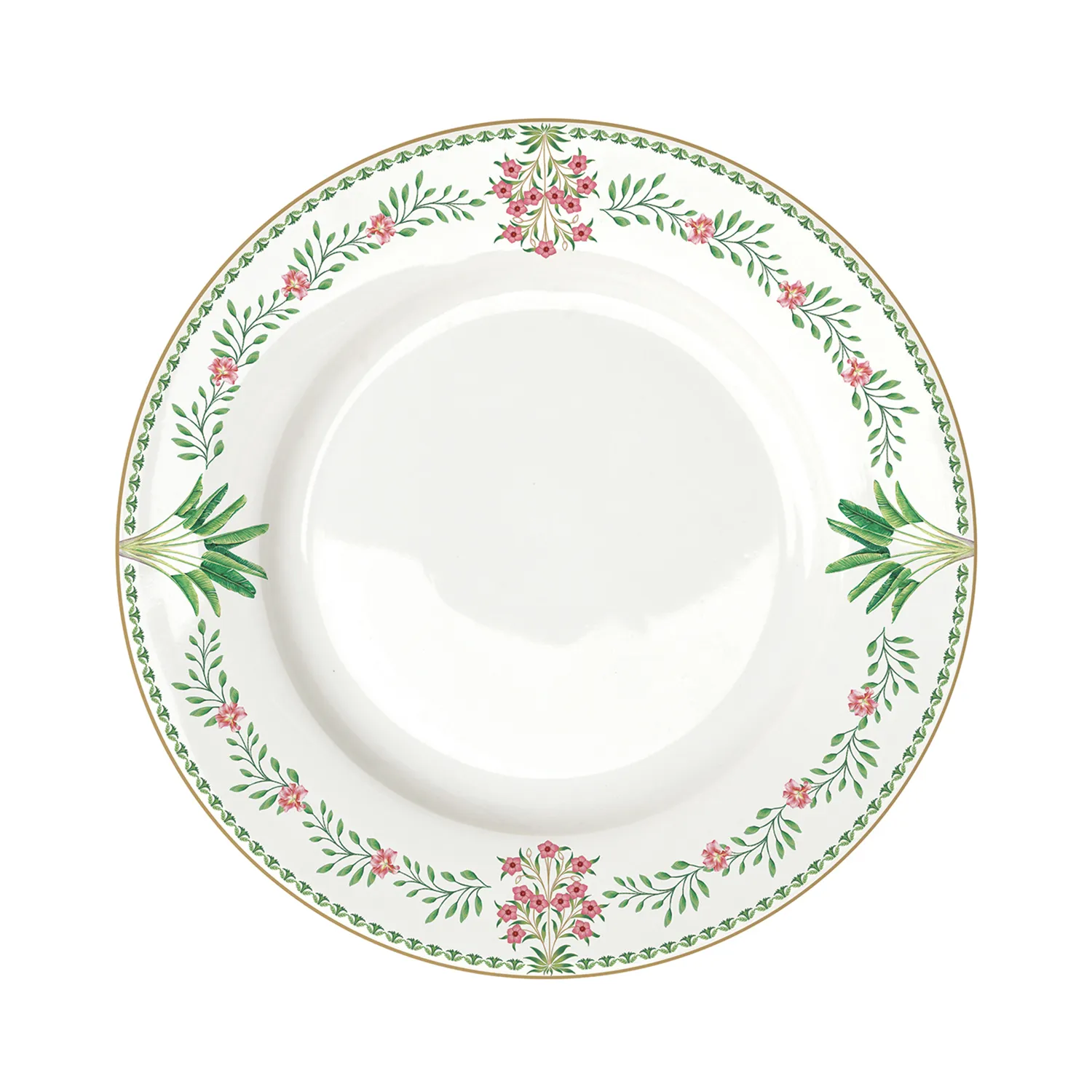 Dinner plate in porcelain Ø 26,5 cm BOTANIC CHIC