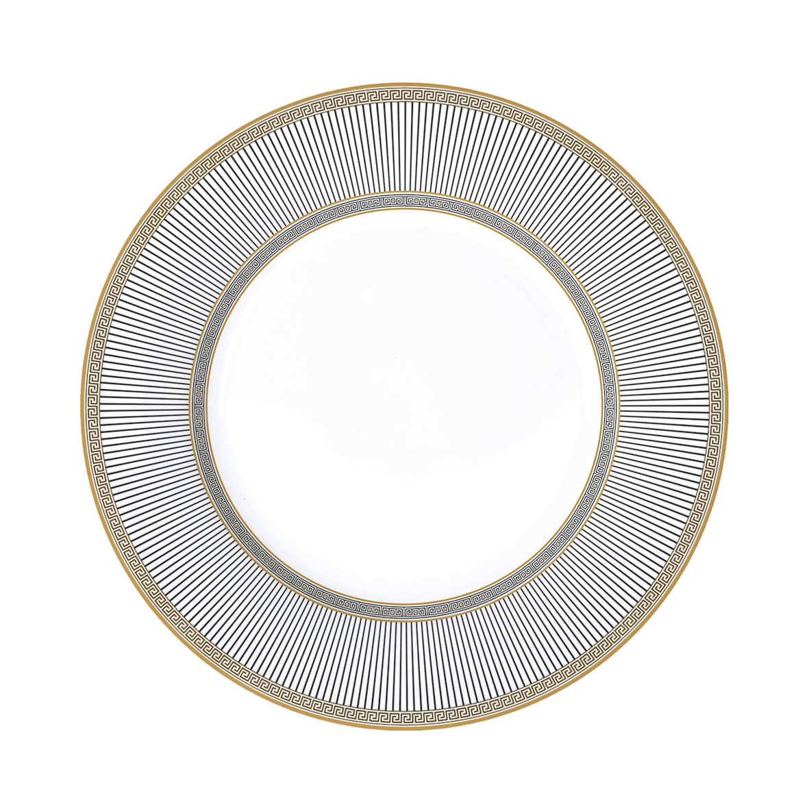 Assiette plate en porcelaine Ø 26,5 cm PALLADIUM