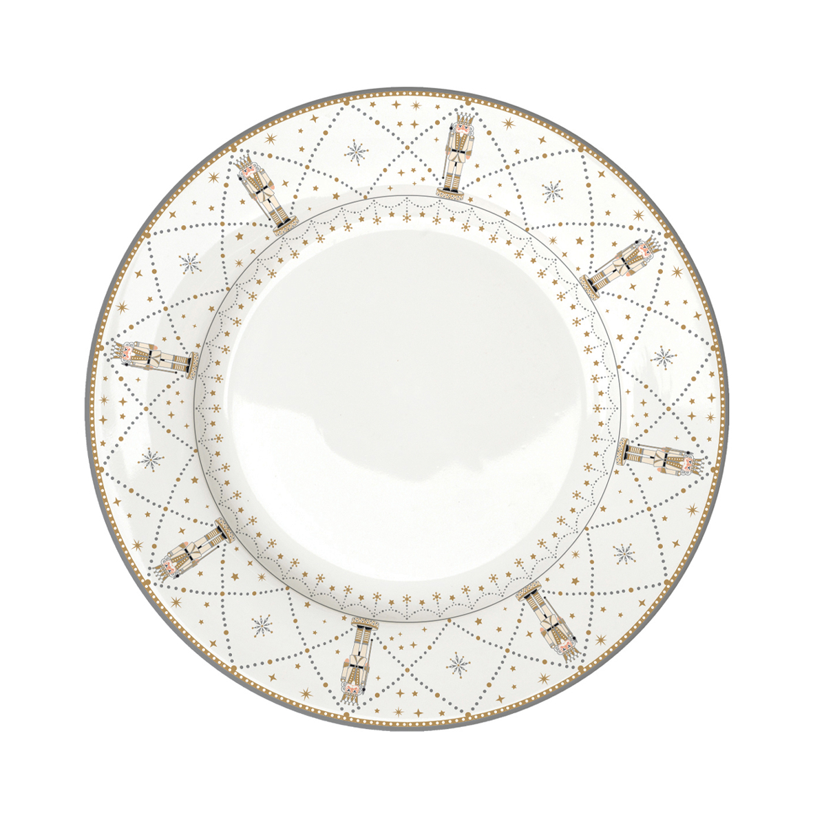 Assiette plate en porcelaine Ø 26,5 cm ROYAL NUTCRACKER
