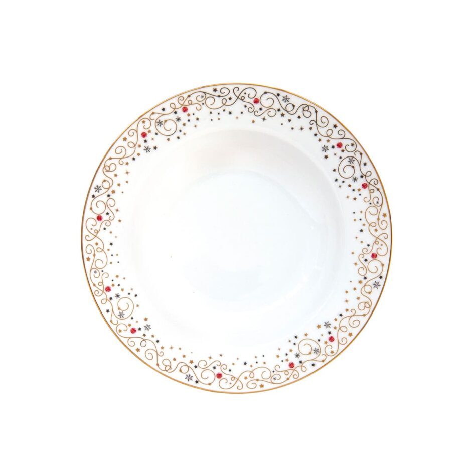Assiette creuse MERRY CHRISTMAS