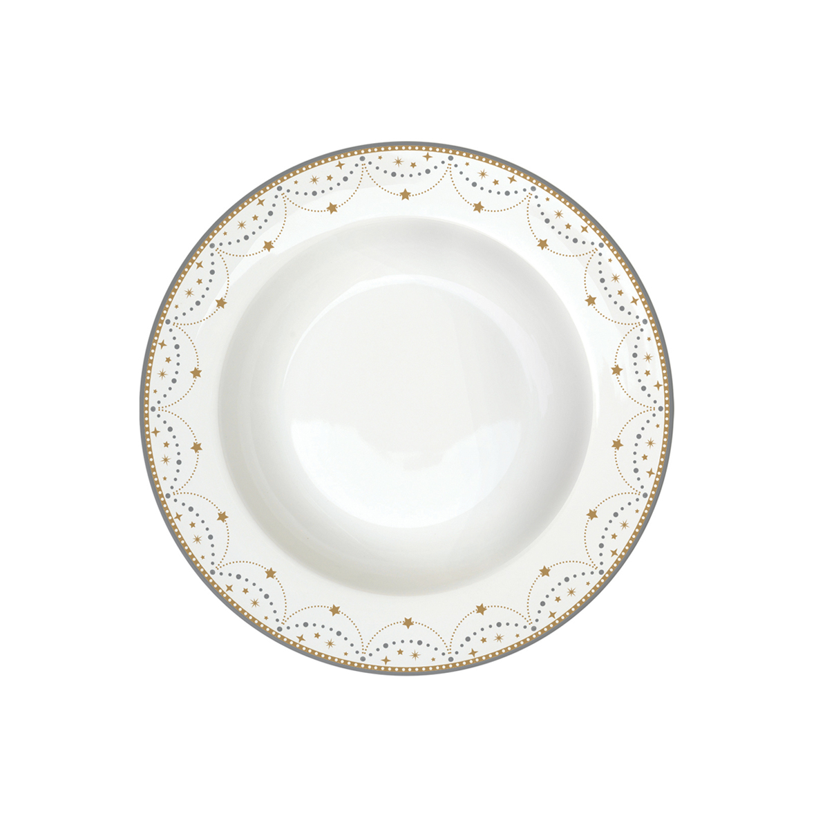 Assiette soup en porcelaine Ø 21,5 cm ROYAL NUTCRACKER