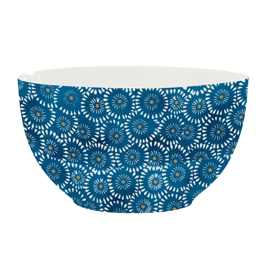 Set 6 ciotole in porcellana Ø12 cm SHIBORI 1