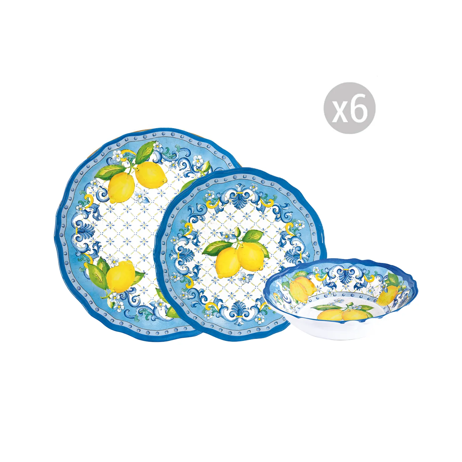Table service 18 pieces SORRENTO