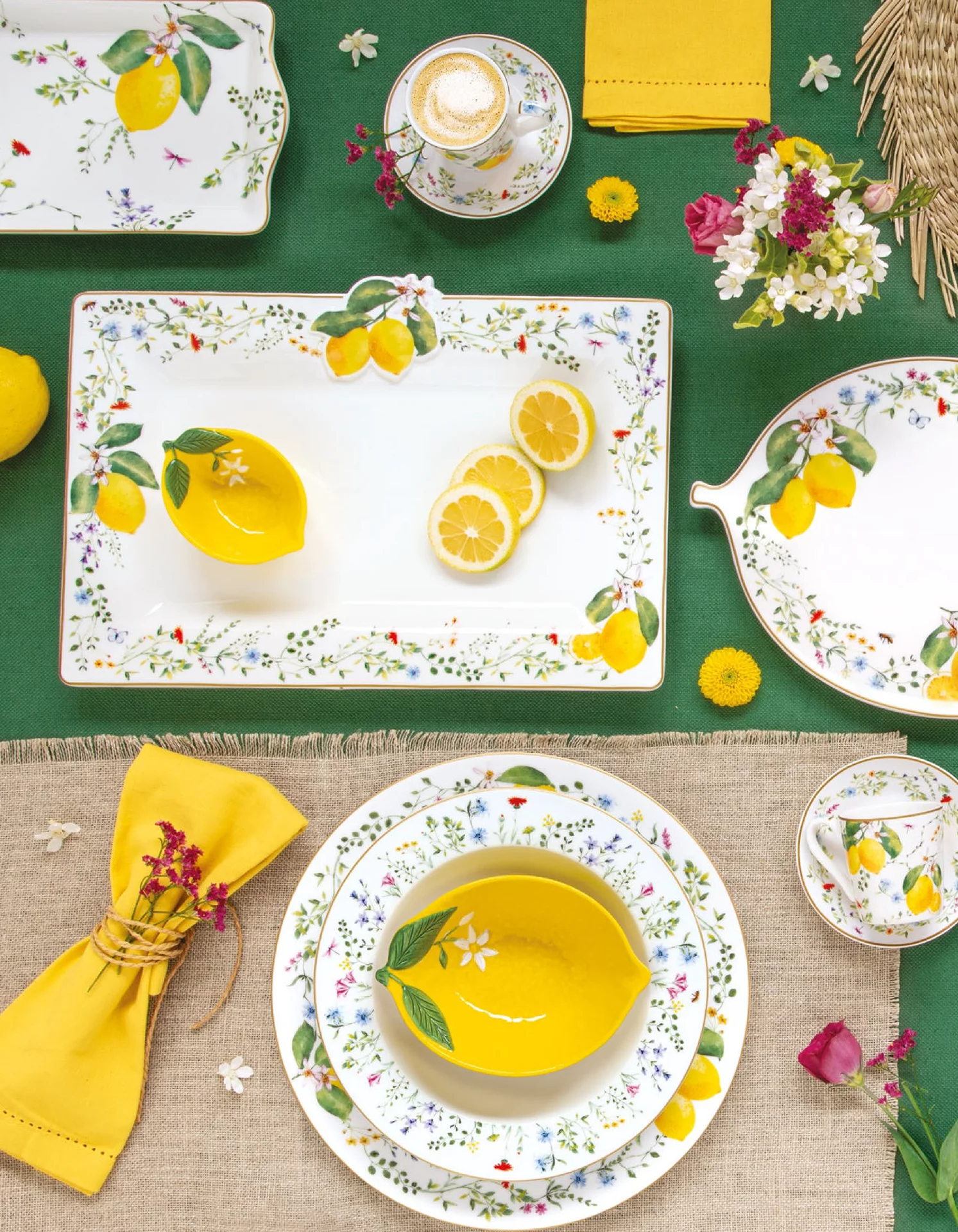 Fleurs et Citrons