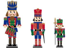 tavola-delle-feste-Nutcrackers